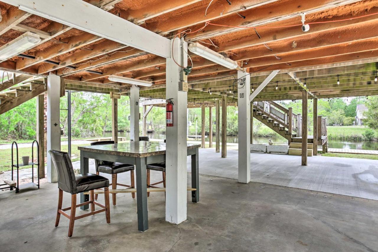 Bay St Louis House With Boat Dock And Launch! Shoreline Park Exterior foto