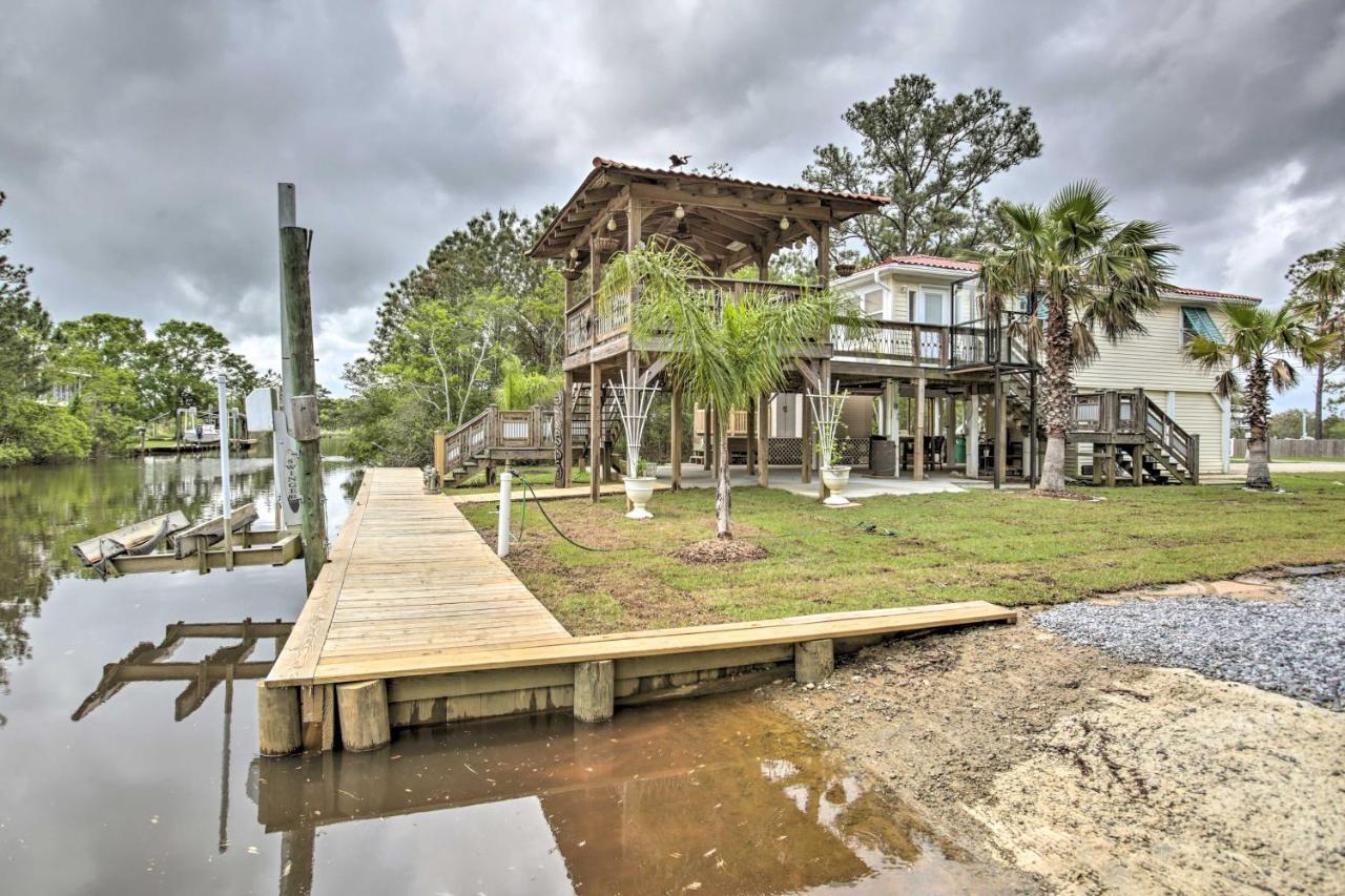 Bay St Louis House With Boat Dock And Launch! Shoreline Park Exterior foto