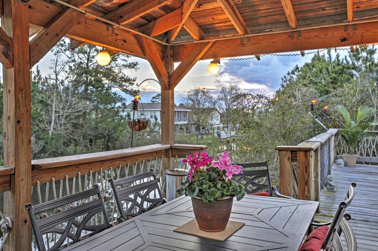 Bay St Louis House With Boat Dock And Launch! Shoreline Park Exterior foto