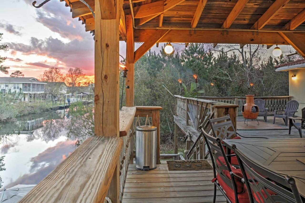 Bay St Louis House With Boat Dock And Launch! Shoreline Park Exterior foto
